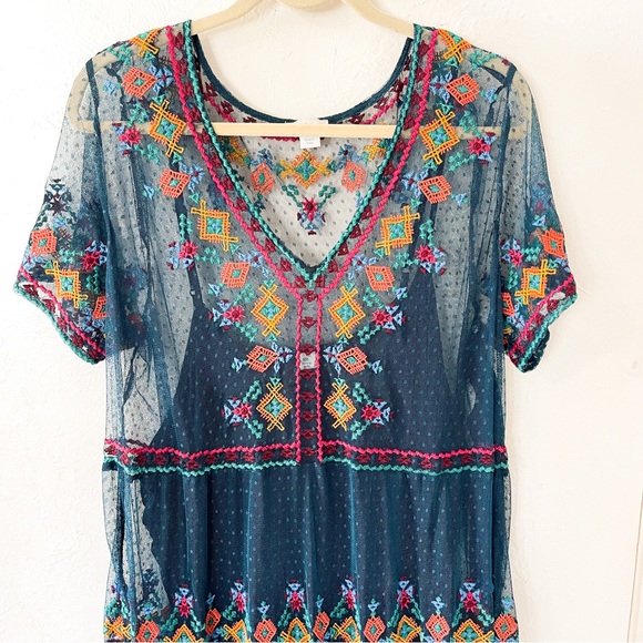 Sundance Alize Mesh Maxi Dress - Picture 5 of 8